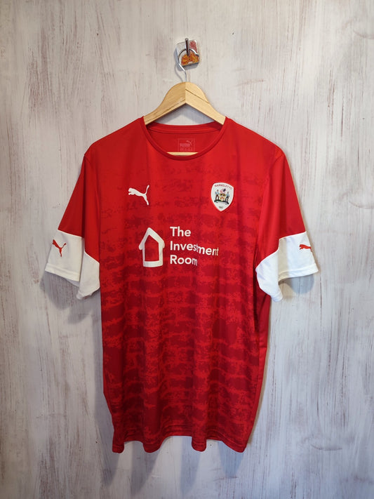 Barnsley FC 2019 2020 home Puma Size 2XL shirt jersey soccer football kit XXL