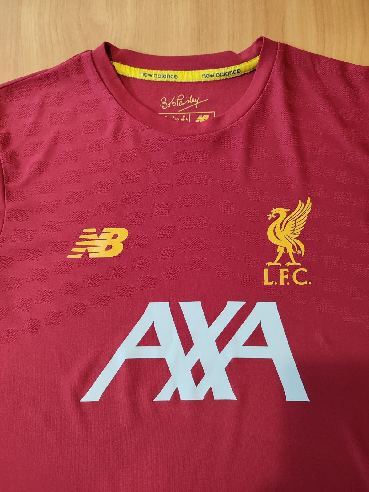 FC Liverpool 2019 2020 training Size S shirt soccer football jersey kit tee AXA