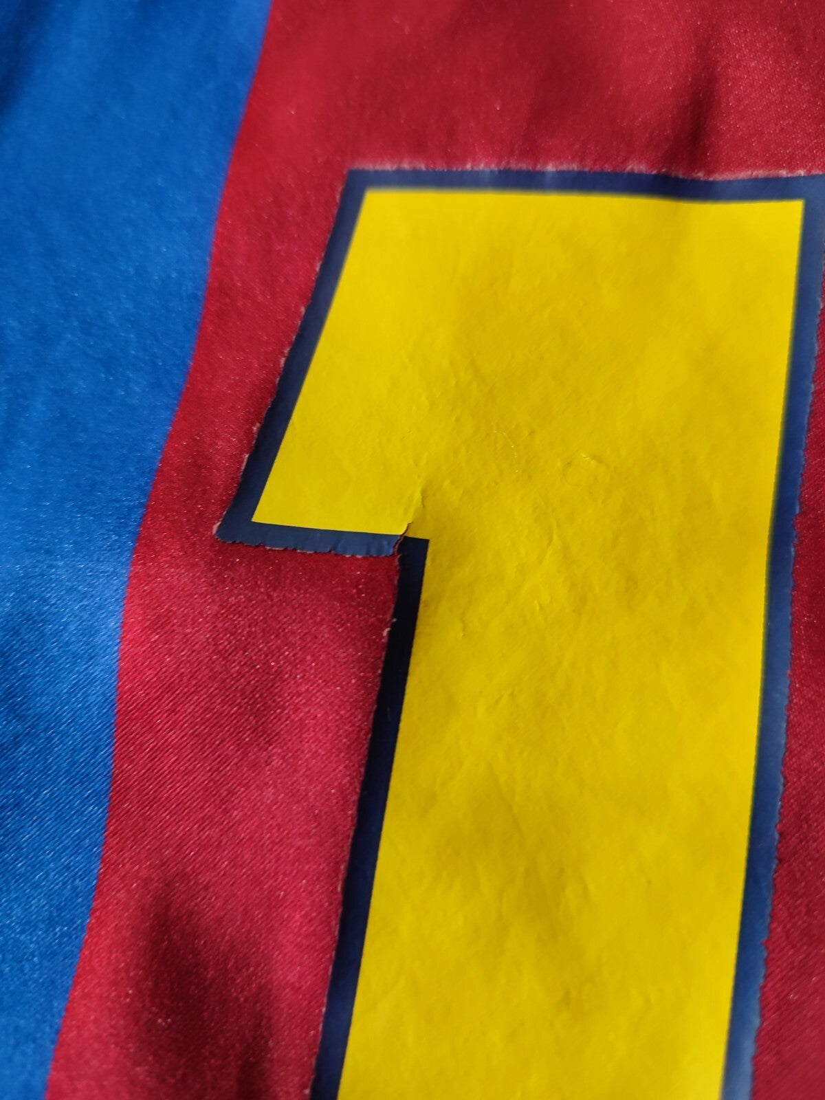 women's Barcelona 2004 2005 home Sz XL 18-20 shirt jersey kit soccer Ronaldinho