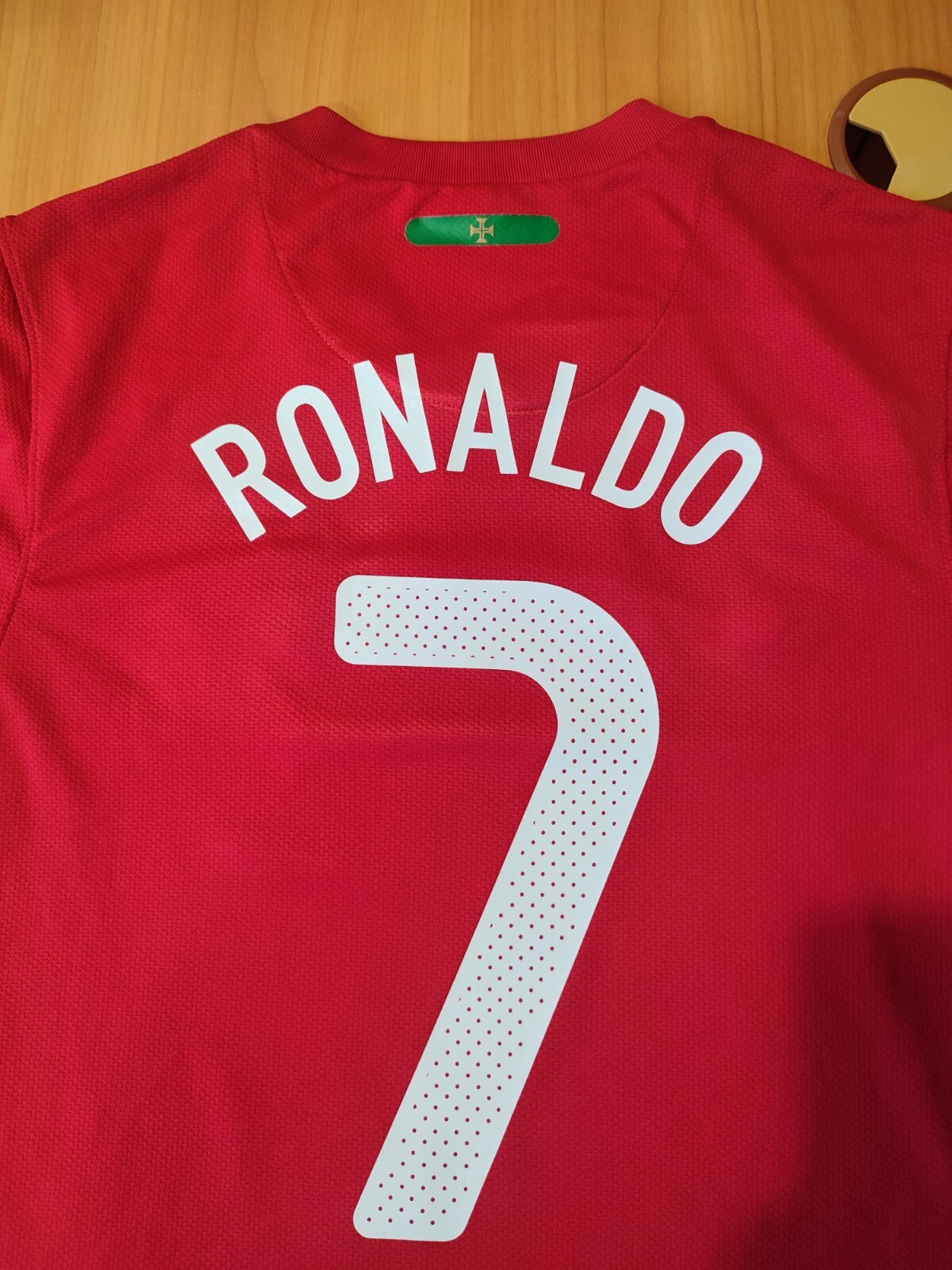 Portugal 2010 2011 2012 home Sz S soccer shirt jersey Nike football kit Ronaldo