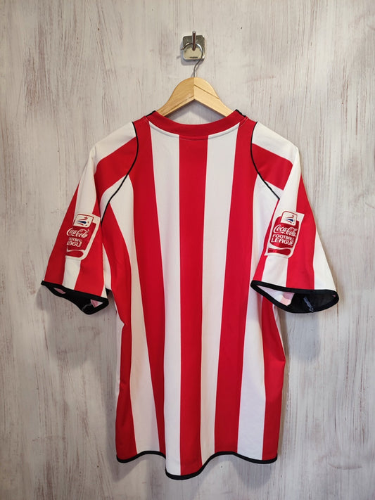 FC Southampton 2005 2006 home Size L Saints football soccer shirt jersey kit tee