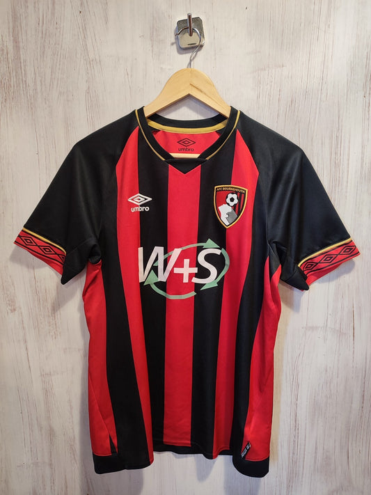 FC Bournemouth 2018 2019 home Size M Umbro soccer shirt jersey football kit tee