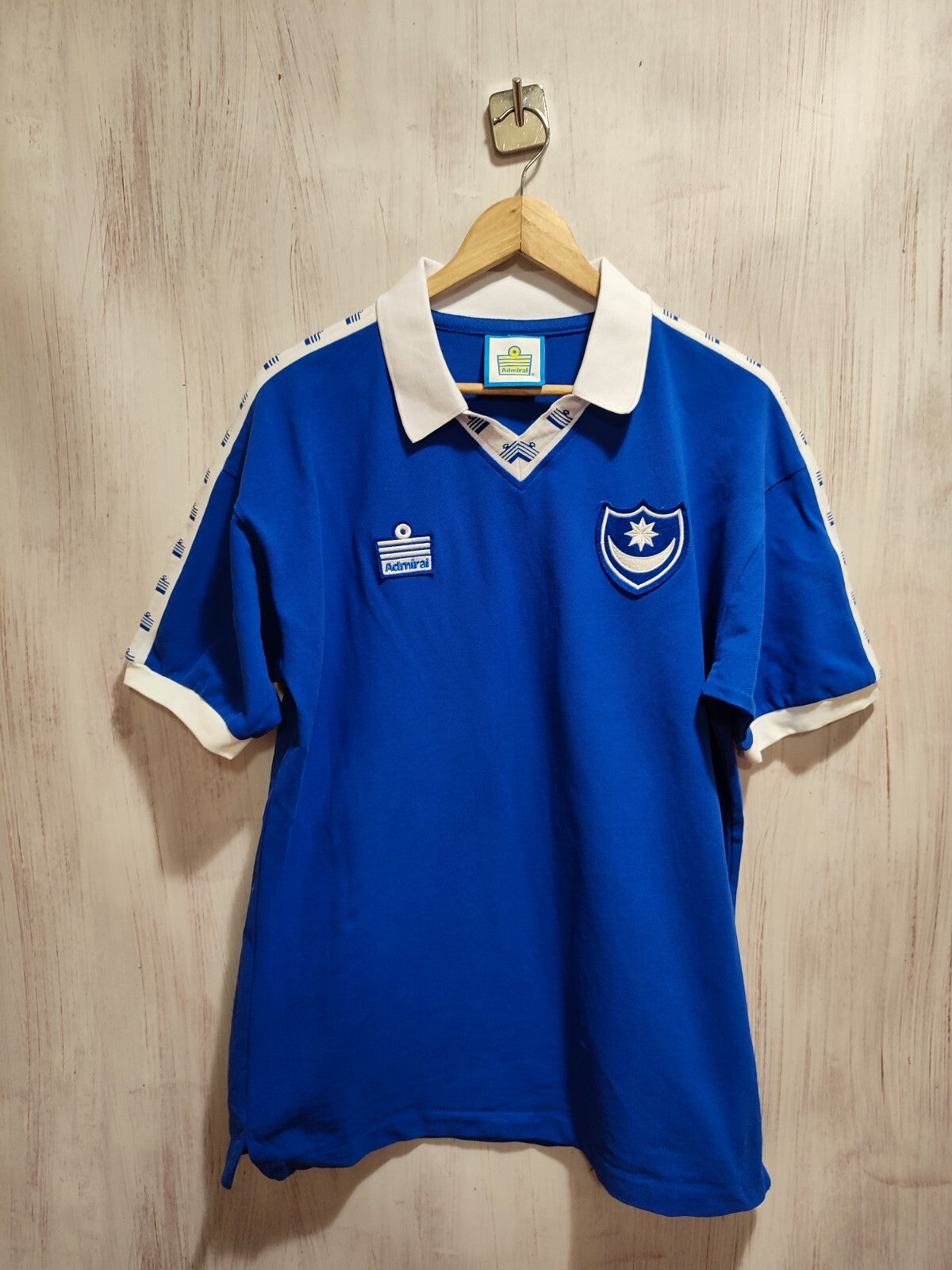 Portsmouth 1978 1979 1980 home Size L Admiral jersey shirt soccer football Retro