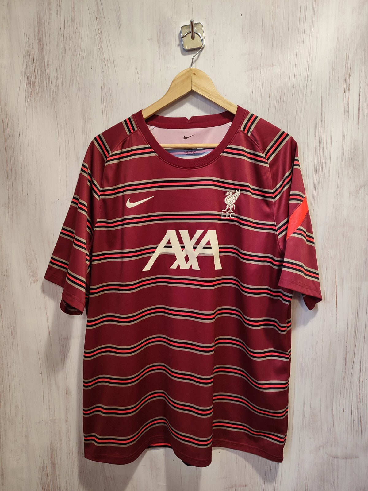 FC Liverpool 2021 2022 training Sz 2XL Nike shirt soccer football jersey kit XXL