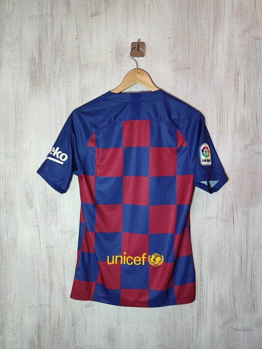FC Barcelona 2019 2020 home Sz S Nike shirt jersey Barca FCB soccer football kit