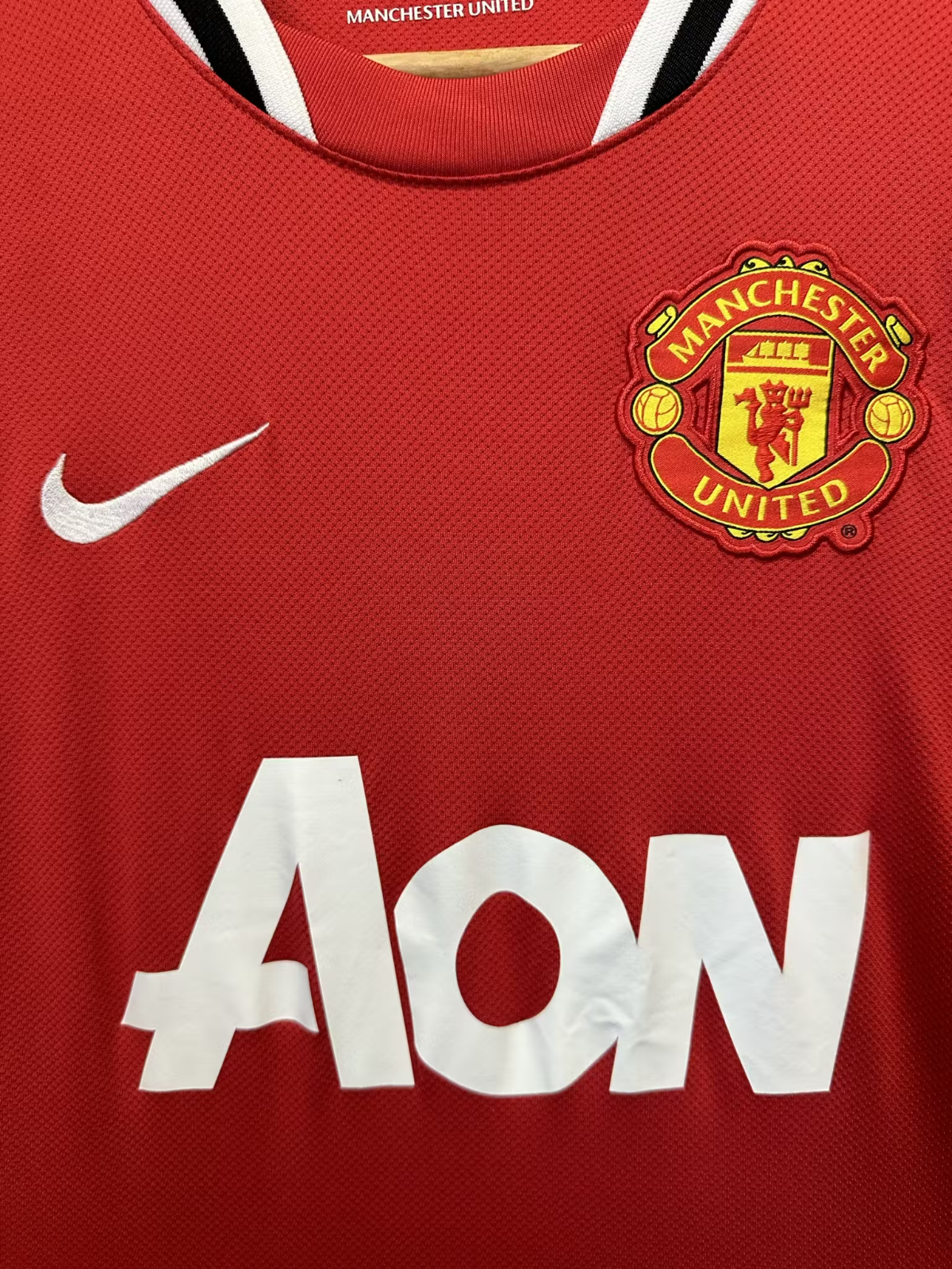 Manchester United 2011 2012 home Size S shirt jersey football soccer maillot kit