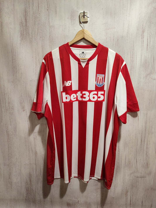 Stoke City 2015 2016 home Sz 3XL  NB football shirt soccer jersey tee kit trikot