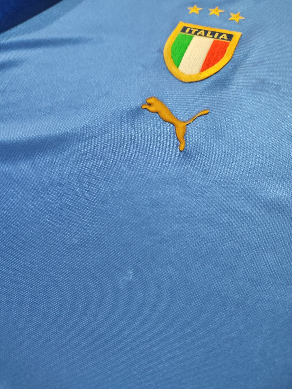 Italy 2004 2005 2006 Home Sz XL Puma shirt jersey soccer Italia kit football tee