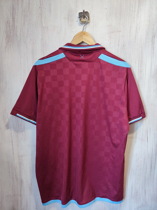 West Ham United 2009 2010 home Size XL football shirt jersey soccer kit vintage
