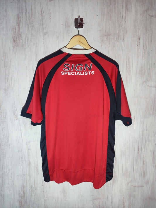 Walsall FC 2010 2011 home Size XL shirt jersey soccer football tee kit vintage