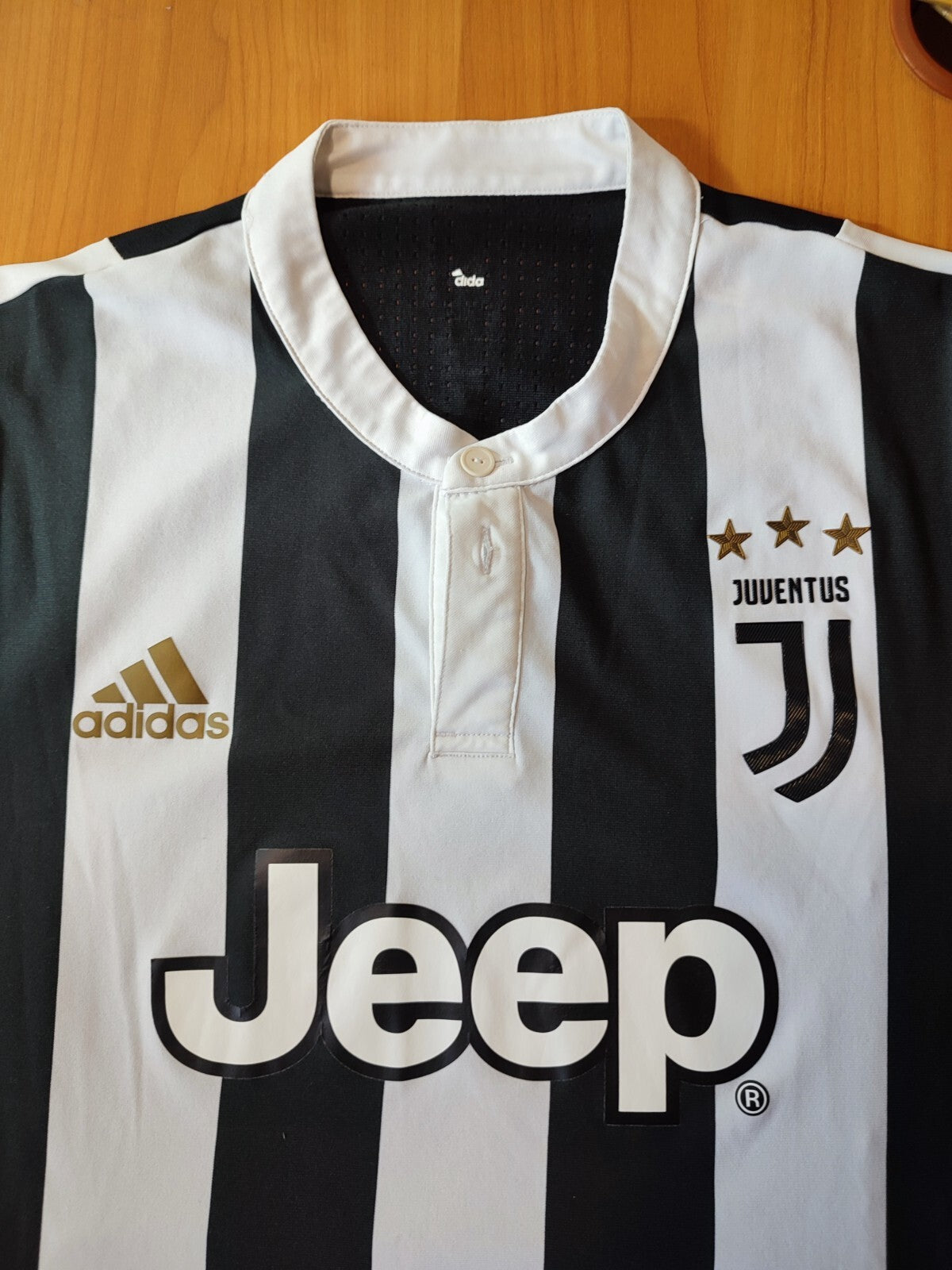 AUTHENTIC Juventus 2017 2018 home Size S Adidas shirt jersey football soccer kit