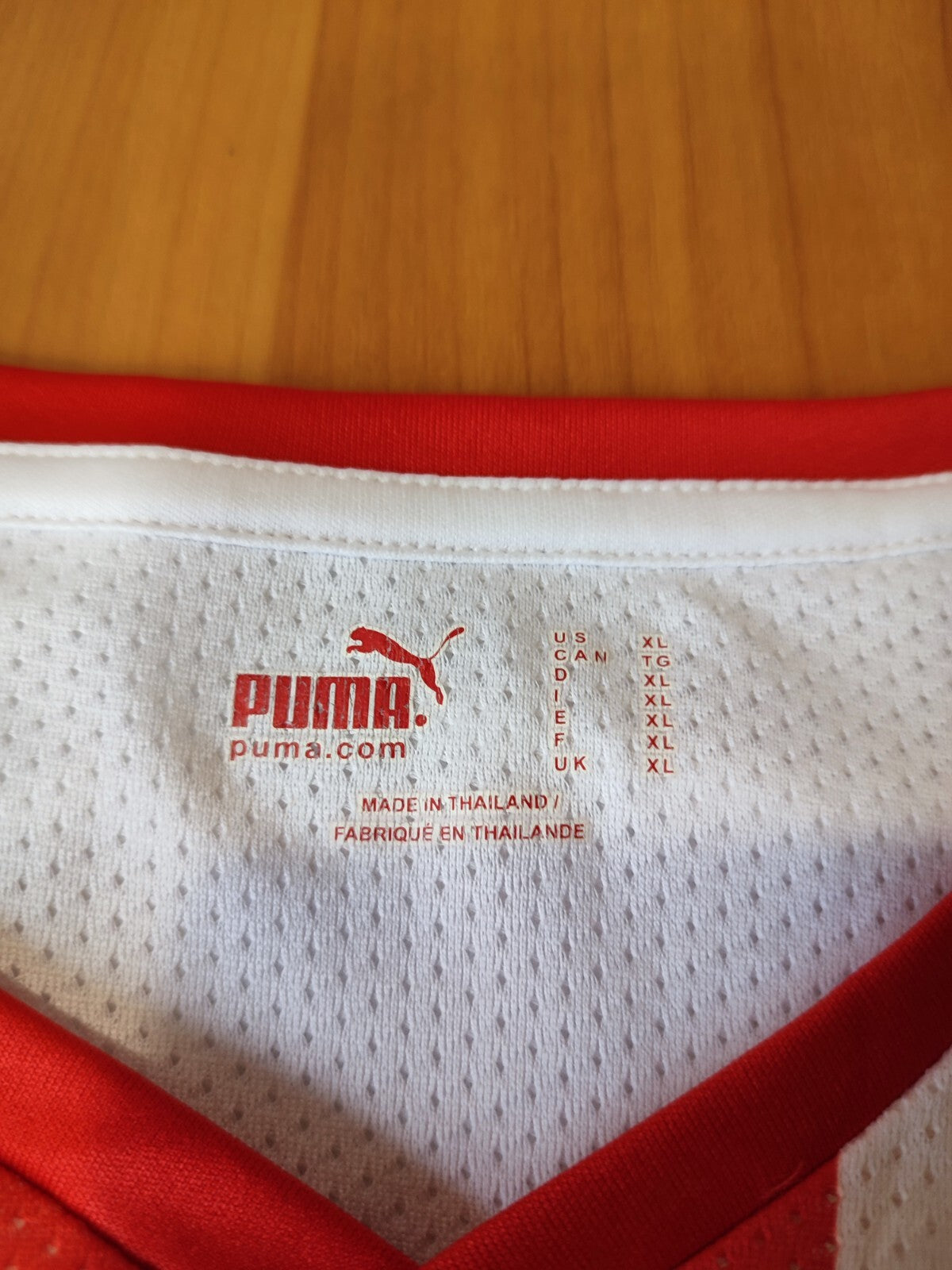Olympiakos 2008 2009 home Sz XL Puma football shirt jersey soccer Olympiacos kit