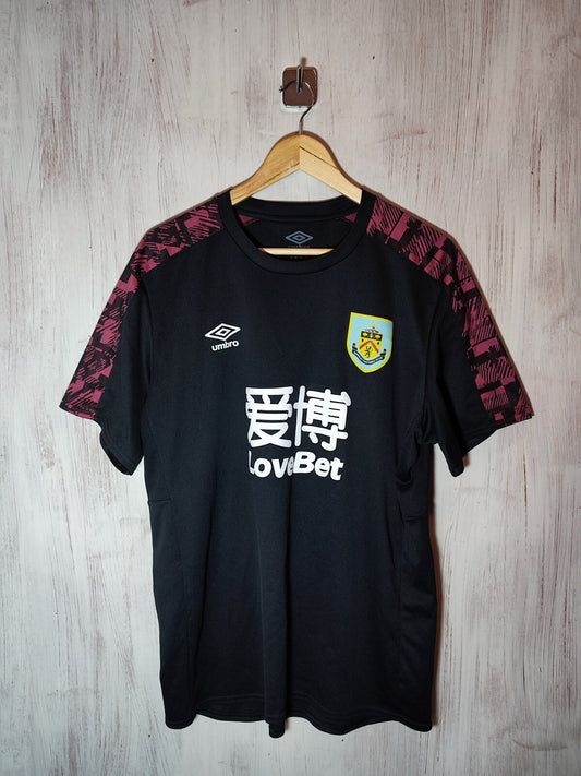 Burnley FC 2019 2020 Size XL Umbro football shirt soccer jersey maillot kit tee