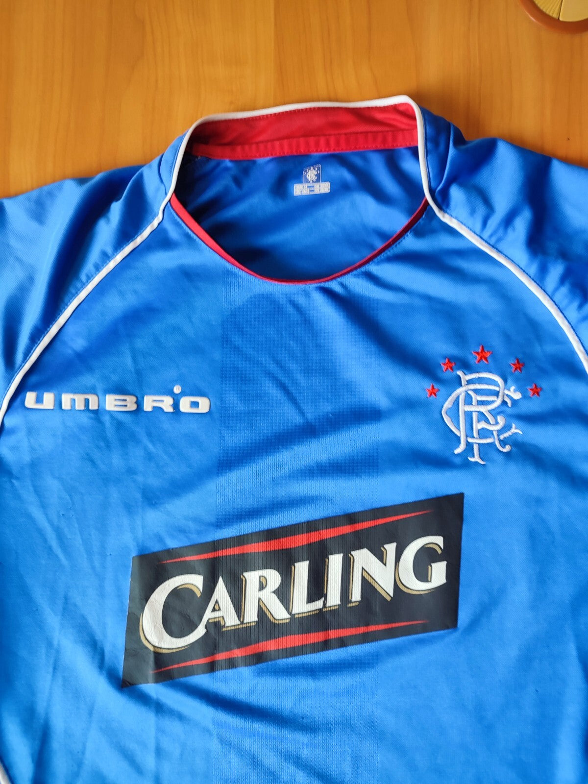 Glasgow Rangers 2005 2006 home Size M football soccer shirt jersey kit tee Umbro