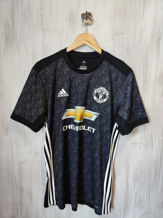 Manchester United 2017 2018 away Size M Adidas shirt jersey football kit Herrera