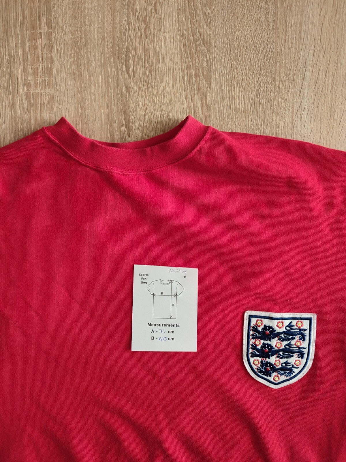 England 1966 World cup Size XL shirt jersey soccer football swetshirt kit Toffs
