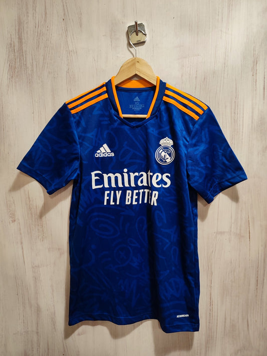 Real Madrid 2021 2022 away Sz XS Adidas shirt jersey soccer football kit trikot