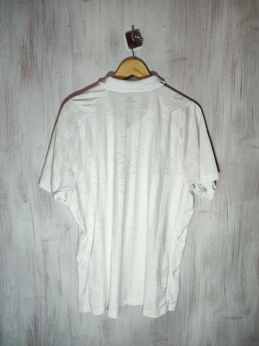 Adidas FREELIFT Tennis polo shirt tee sport ENGINEERED FR4318 White Red Men’s