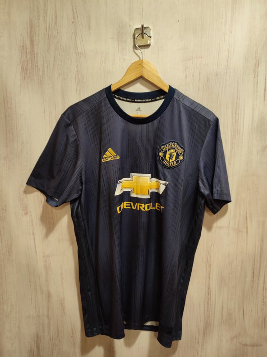 Manchester United 2018 2019 third Size L Adidas shirt jersey 3rd football Lukaku