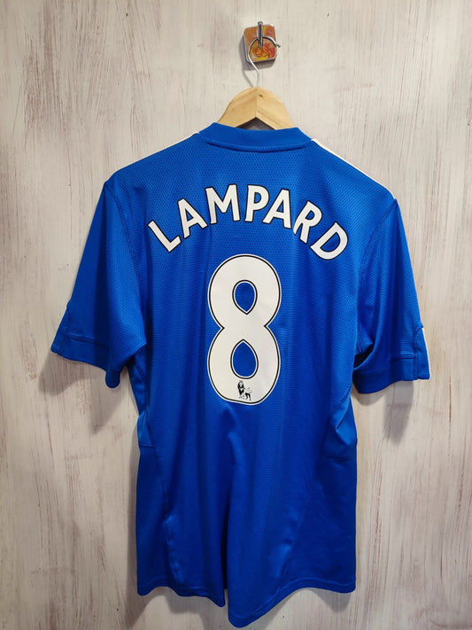 Chelsea London 2009 2010 home Sz M shirt jersey football soccer kit tee Lampard