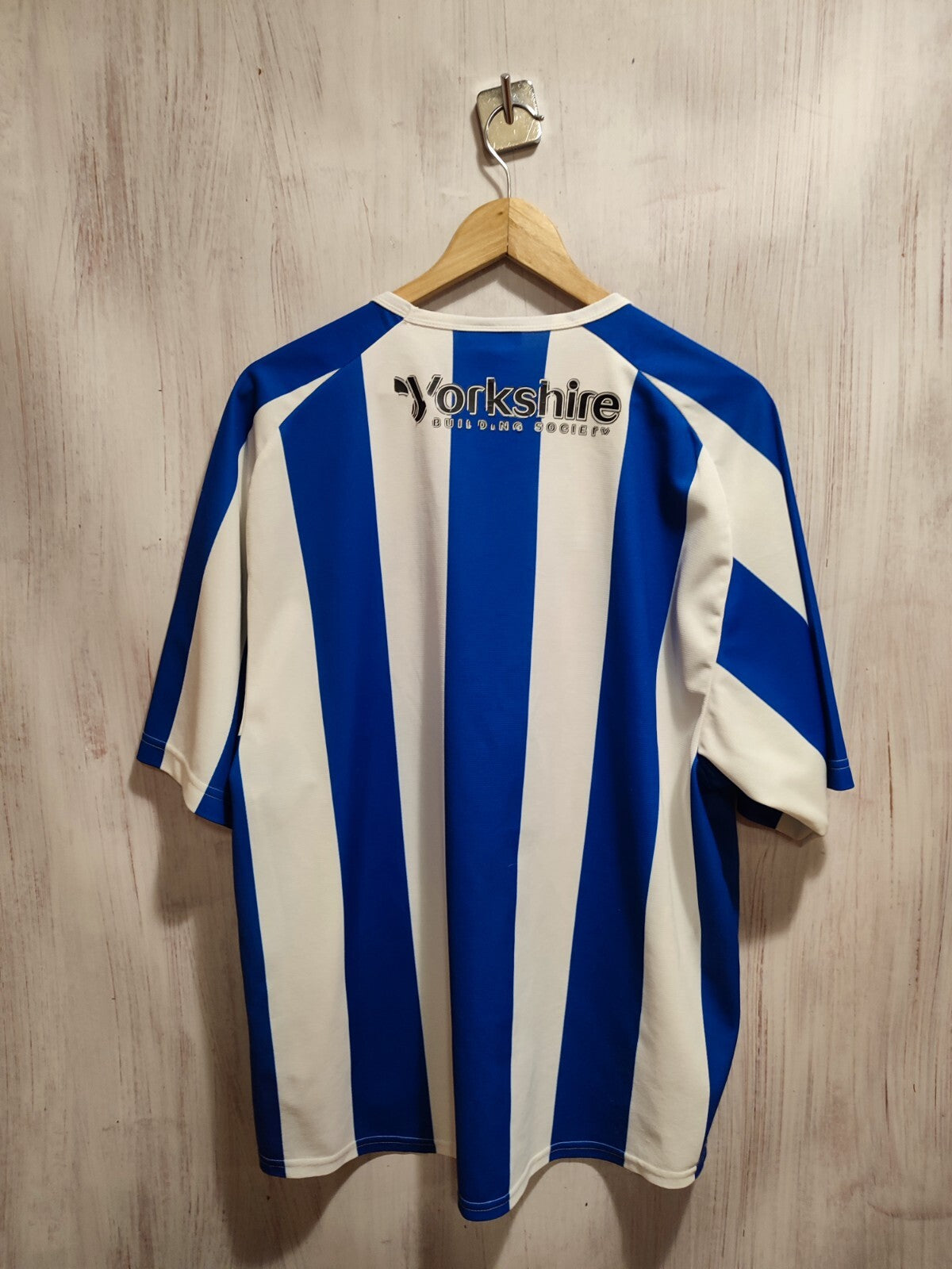Huddersfield Town 2005 2006 2007 home Sz L shirt jersey football soccer Admiral