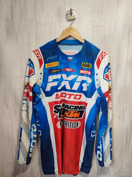 Nico Greutmann #36 motocross jersey EMX250 MXGP KTM SB team racing shirt moto MX