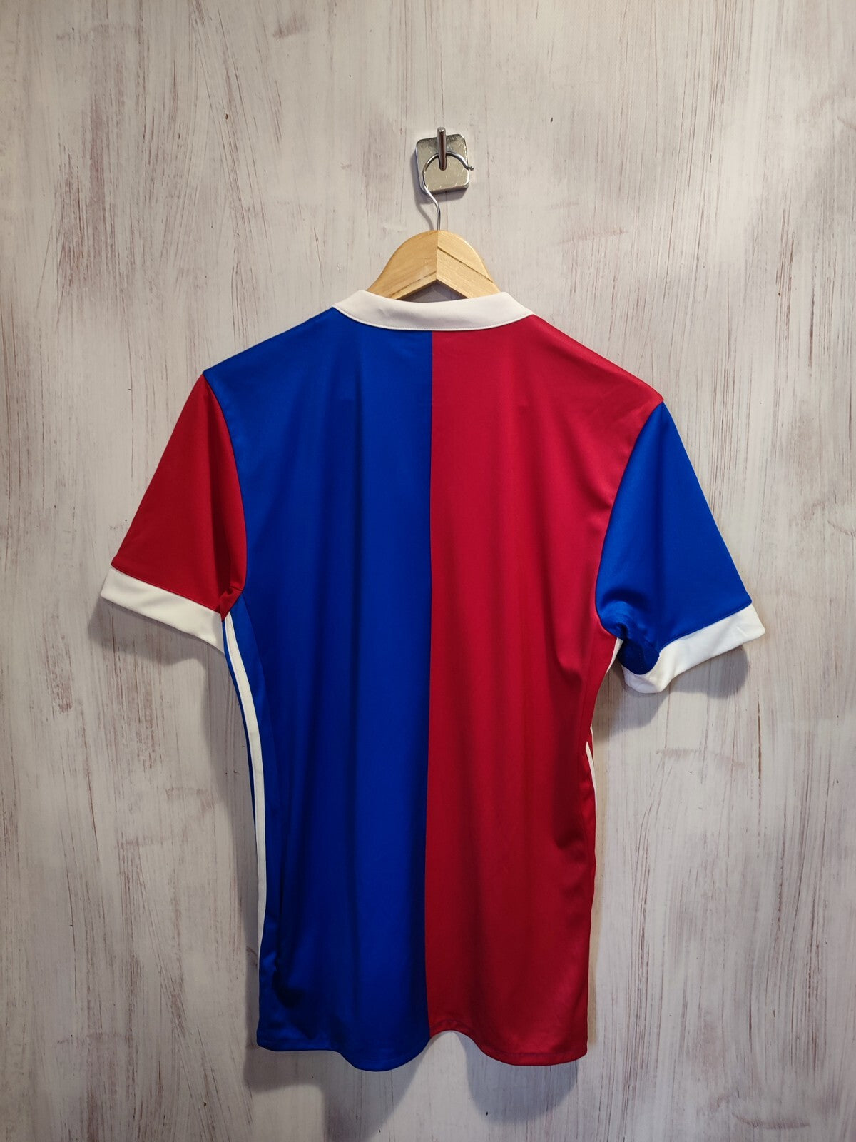 FC Basel 2017 2018 home Sz S shirt football jersey soccer trikot kit tee Adidas