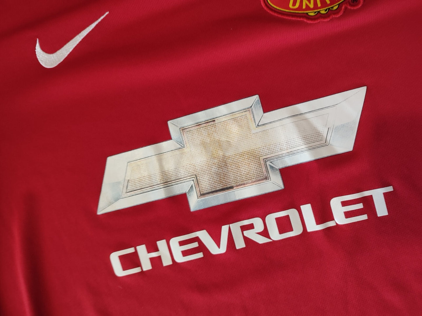 Manchester United 2014 2015 home Sz S Nike soccer shirt jersey football Januzaj
