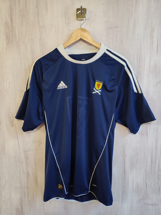 Scotland national team 2010 2011 home Size M Adidas shirt jersey football soccer