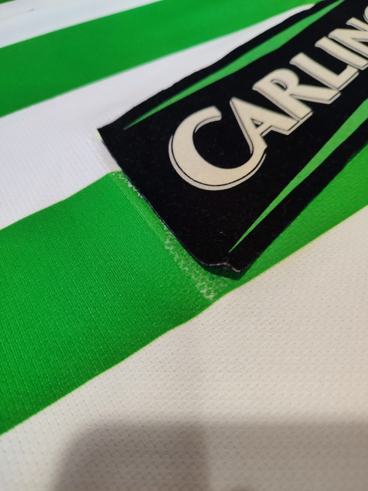 AUTHENTIC Celtic 2007 2008 home Size 2XL PLAYER ISSUE football shirt jersey XXL