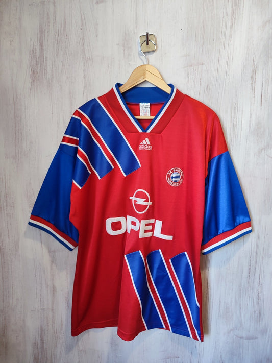 FC Bayern Munich 1993 1994 1995 home Size XL Adidas shirt jersey soccer football