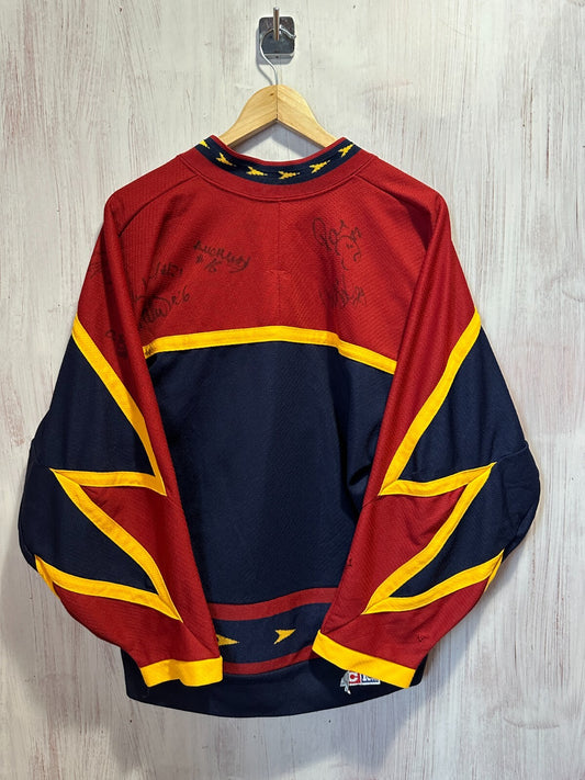 SIGNED Guildford Flames Size S ice hockey jersey shirt kit maillot trikot Small