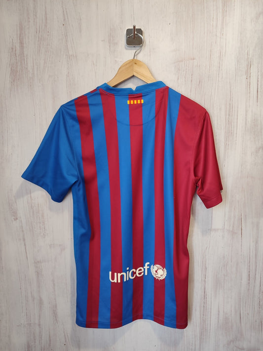 FC Barcelona 2021 2022 home Sz S Nike shirt jersey Barca FCB soccer football kit