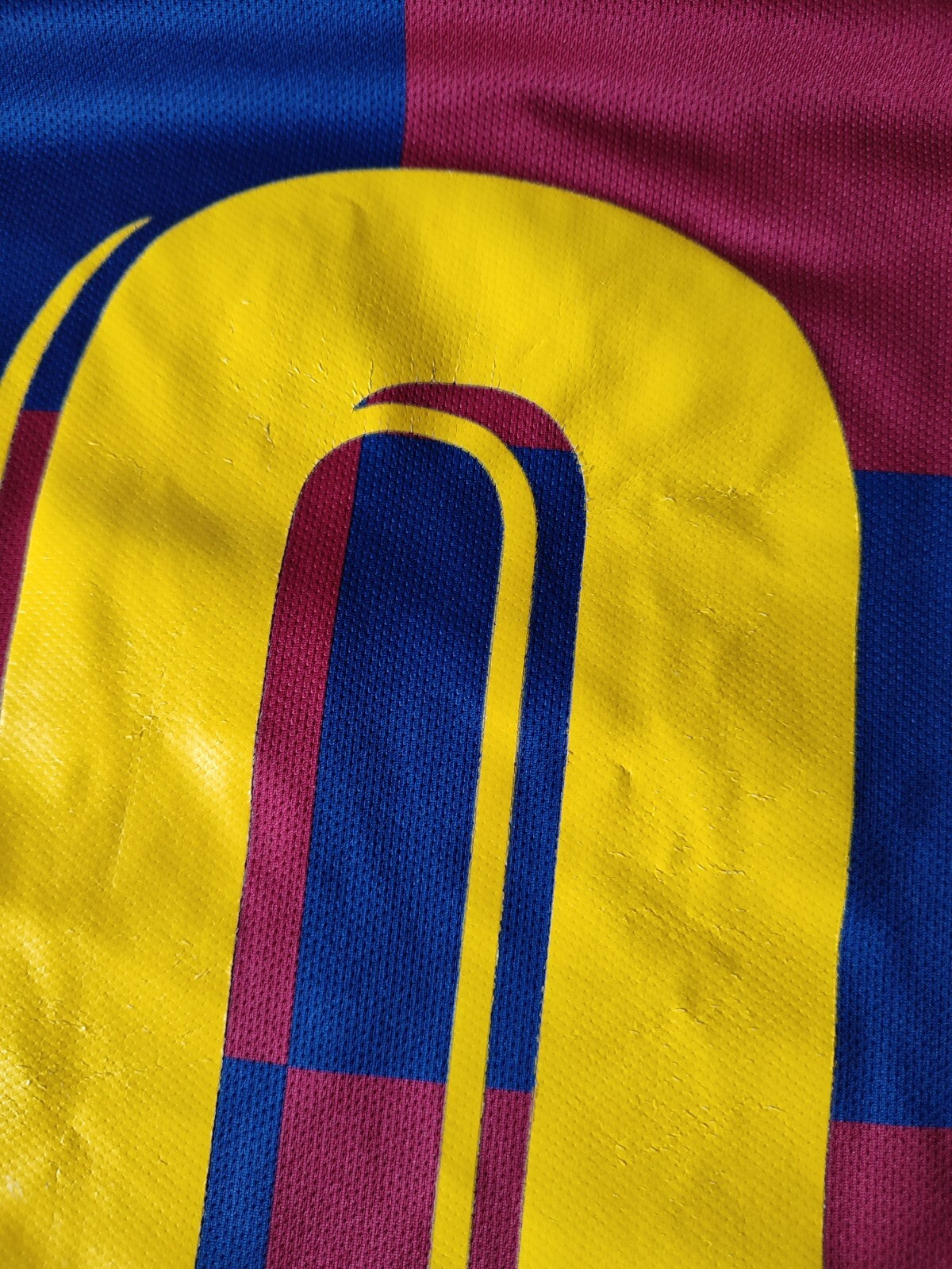 FC Barcelona 2019 2020 home Size S Nike shirt jersey kit soccer football Messi