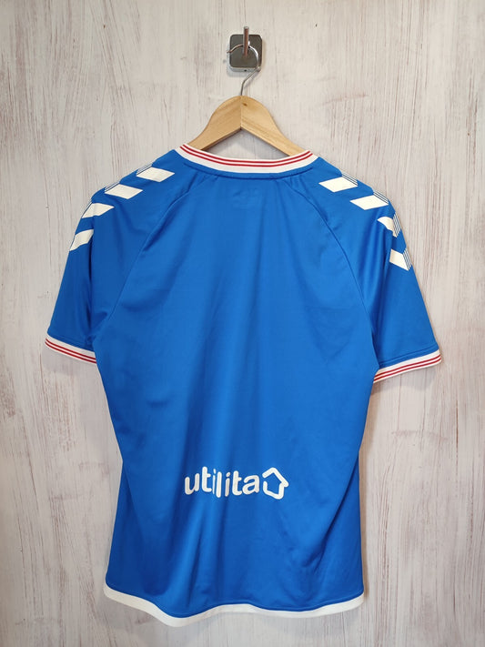 Glasgow Rangers 2019 2020 home Sz S Hummel football shirt jersey soccer kit tee