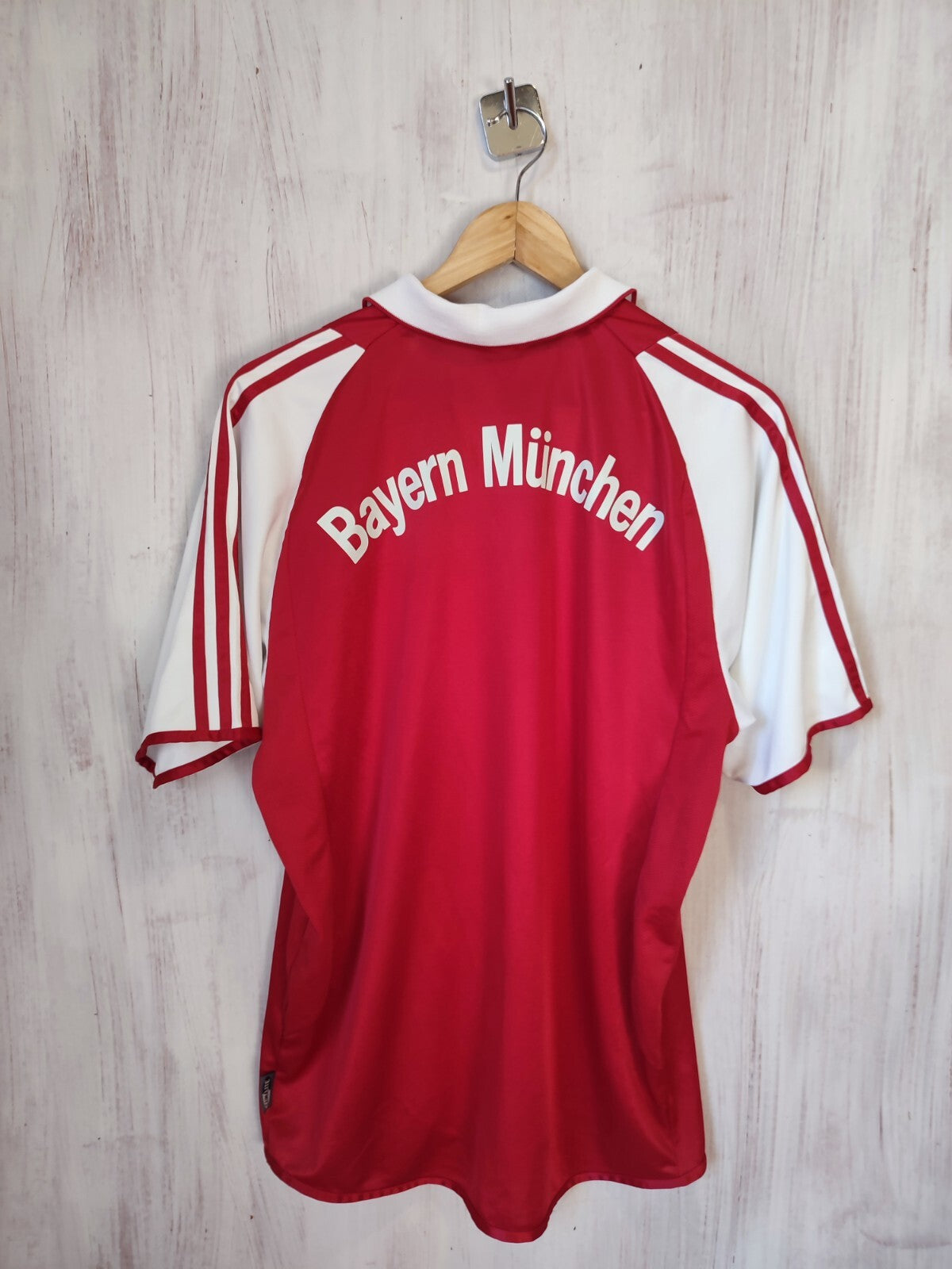 FC Bayern Munich 2003 2004 home Sz M shirt jersey soccer football Adidas kit tee