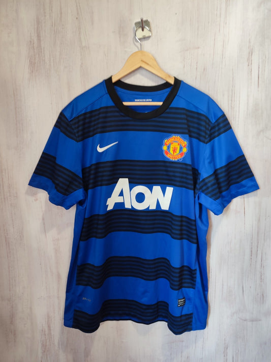 Manchester United 2011 2012 2013 away third Size 2XL shirt jersey soccer 3rd XXL