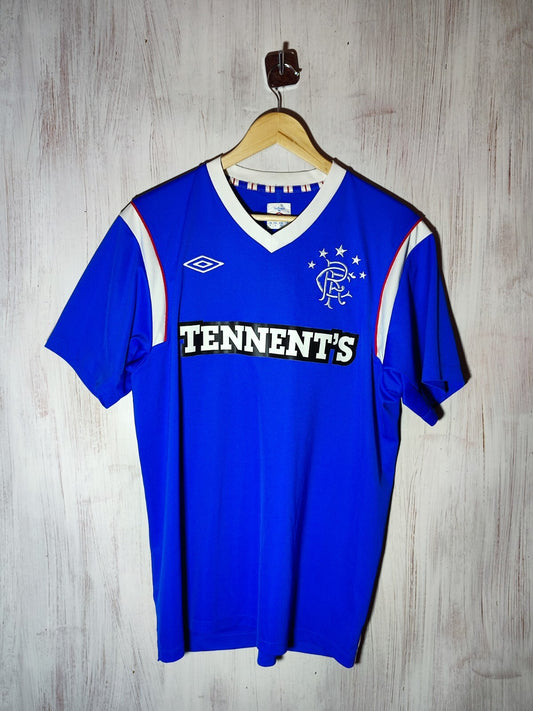 Glasgow Rangers 2011 2012 home Size L football soccer shirt jersey kit tee Umbro