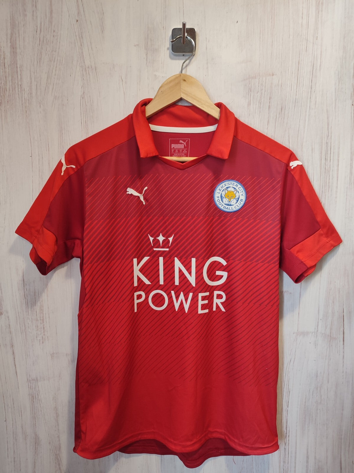 Kids Leicester City 2016 2017 away Sz XL shirt jersey soccer football tee kit
