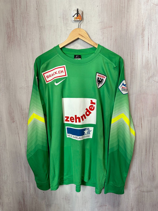 FC Aarau 2015 2016 goalkeeper Size L football shirt jersey soccer Deana kit tee