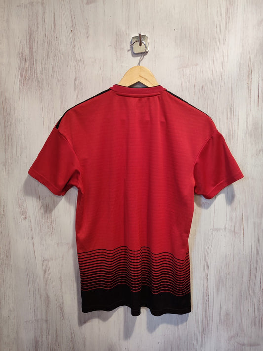 Manchester United 2018 2019 home Size S Adidas soccer shirt jersey football kit