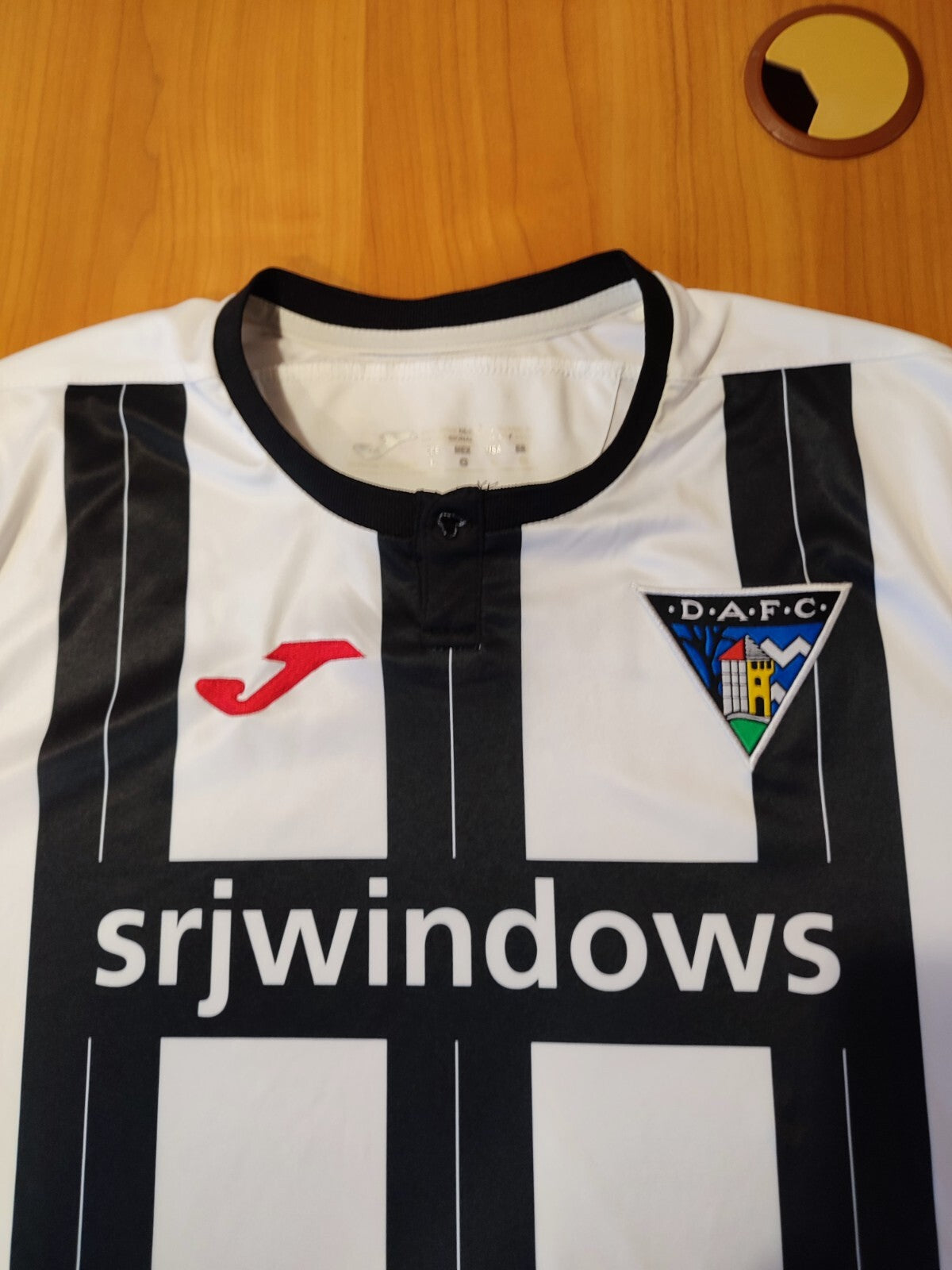 Dunfermline Athletic 2020 2021 home Size L Joma football shirt soccer jersey kit