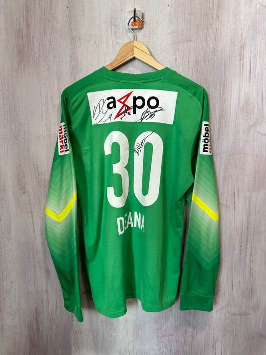 FC Aarau 2015 2016 goalkeeper Size L football shirt jersey soccer Deana kit tee