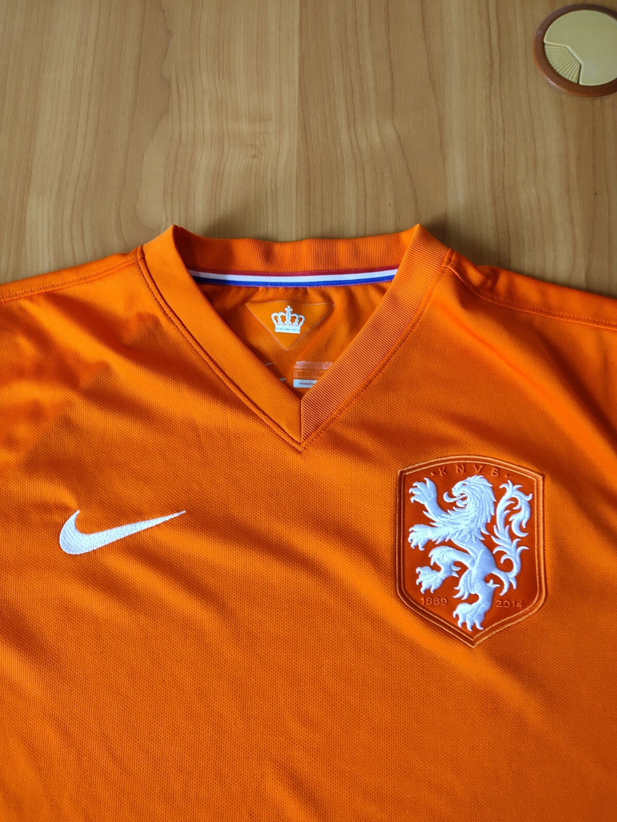 Netherlands 2014 2015 home Size M Nike Holland shirt jersey soccer football kit
