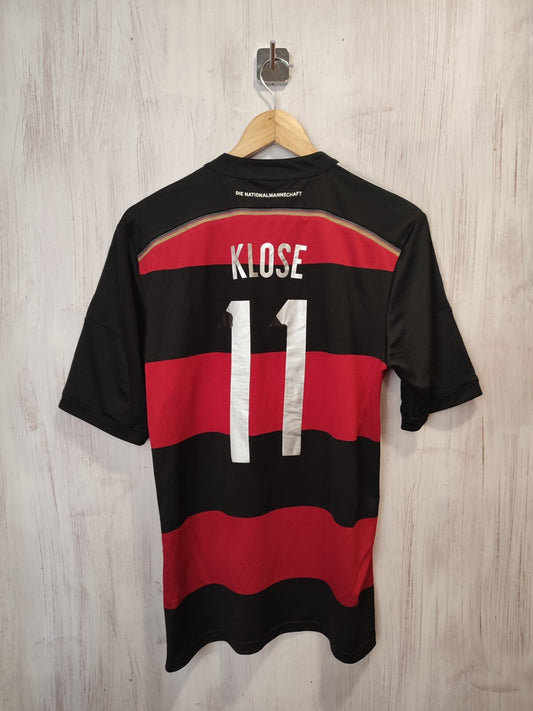 Deutschland 2014 2015 away Sz M Germany shirt jersey football soccer kit Klose
