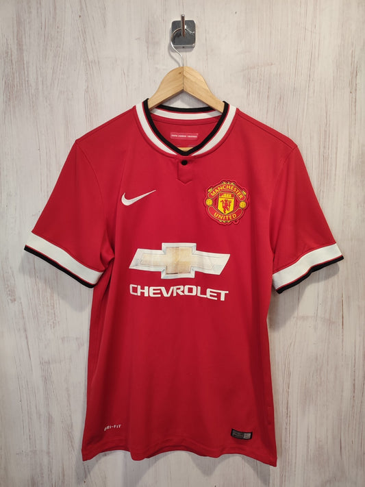 Manchester United 2014 2015 home Sz S Nike soccer shirt jersey football Januzaj