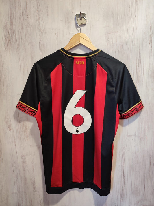 FC Bournemouth 2018 2019 home Size M Umbro soccer shirt jersey football kit tee