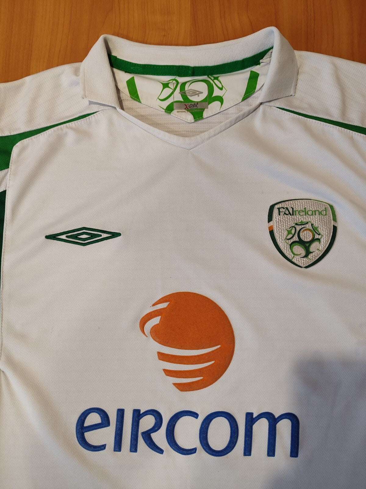 Republic of Ireland 2005 2006 away Sz XL Umbro shirt jersey soccer football kit