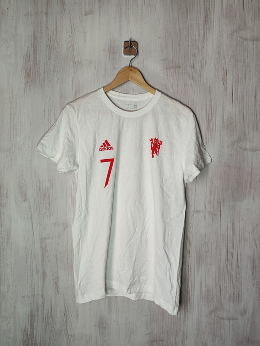 Manchester United 2020 2021 Sz M Cotton football shirt jersey soccer tee Ronaldo