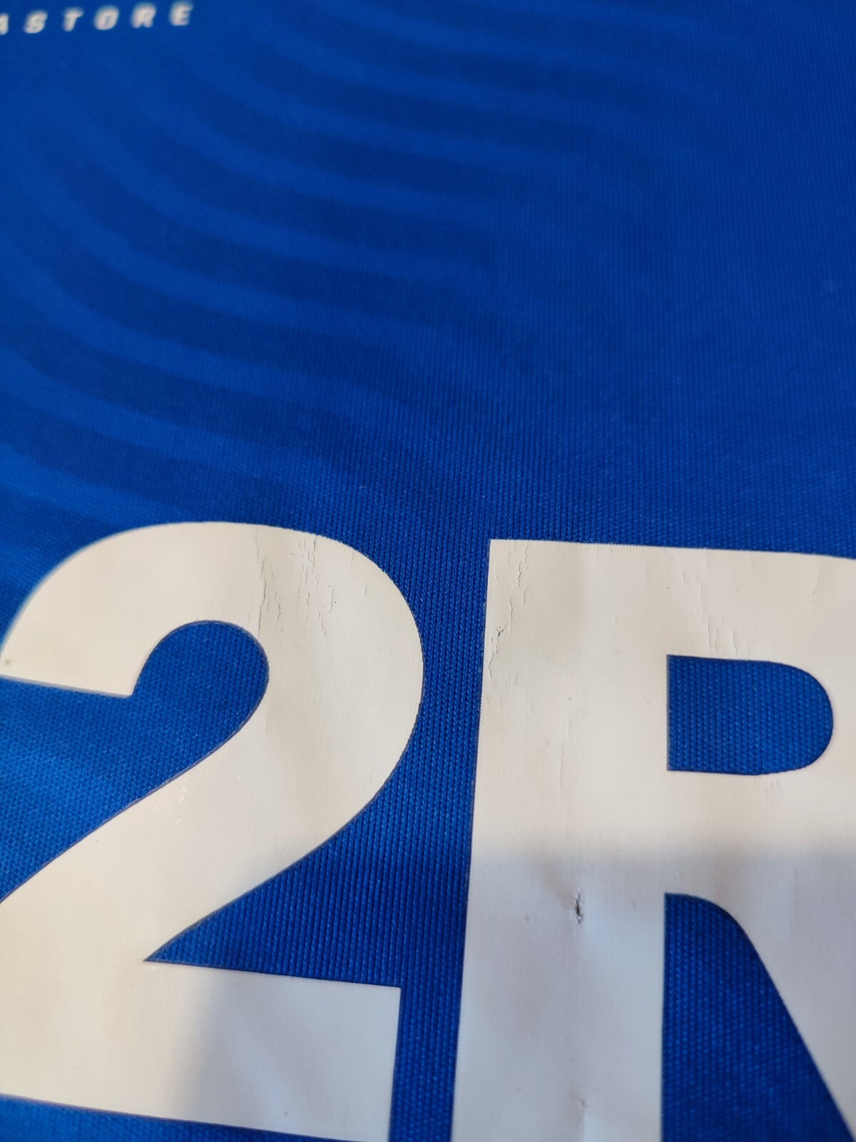 Glasgow Rangers 2020 2021 home Sz M football shirt jersey soccer Castore kit tee